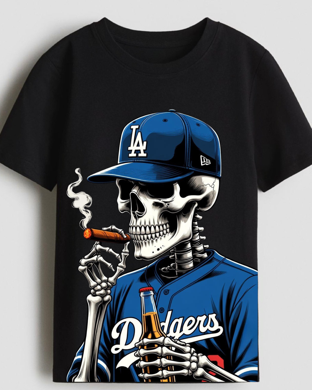 Dodgers Dead Homie Tee – Black & White Edition